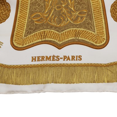 Lot 149 - Hermes 'Poste et Cavalerie' Silk Scarf