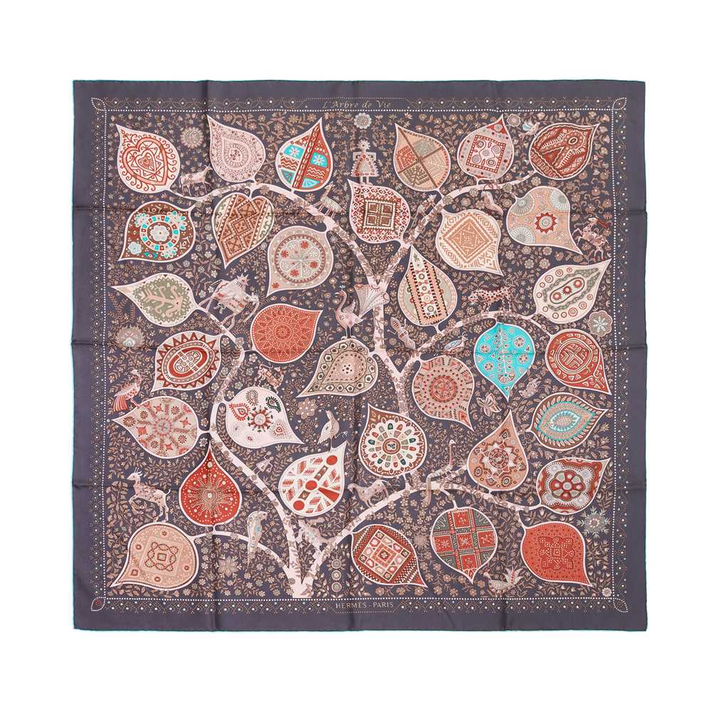 Lot 66 - Hermes 'L'Arbre de Vie' Silk Scarf 90