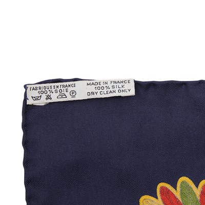 Lot 90 - Hermes 'Les Parures du Vent' Silk Scarf 90