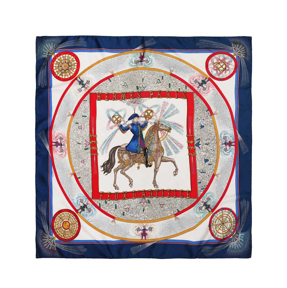 Lot 78 - Hermes 'Feux d'Artifice' Silk Scarf