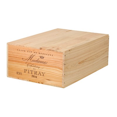 Lot 138 - Chateau Pitray Cuvee Madame 2016 - 12 bottles in OWC