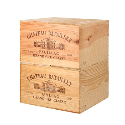 Lot 75 - Chateau Batailley 2008 - 12 magnums in OWC