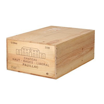 Lot 80 - Chateau Haut-Bages Liberal 2008 - 12 bottles in OWC
