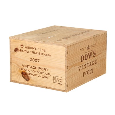 Lot 302 - Dow's 2007 - 6 bottles in OWC