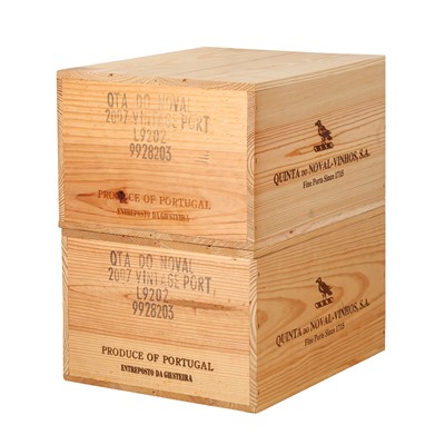 Lot 313 - Quinta Do Noval 2007 - 12 bottles in OWC