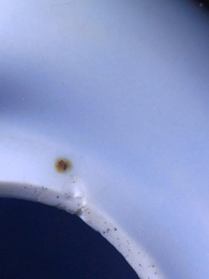 Lot 59 - A fine and rare Chinese clair-de-lune-glazed water pot, Qing dynasty, 17th/18th century