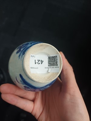 Lot 421 - A group of Chinese ceramics, late Ming dynasty - early Qing dynasty