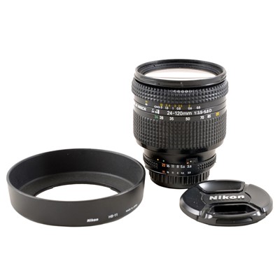 Lot 347 - Nikon AF f3.5-5.6 D 24-120mm Zoom Lens.