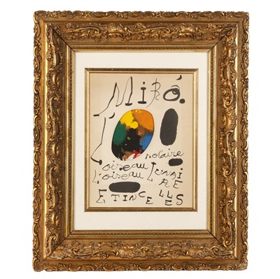 Lot 28 - Joan Miró (Spanish 1893-1983)
