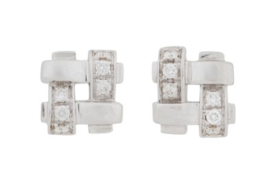 Lot 238 - Tiffany & Co. Ι A pair of diamond earrings, circa 2002