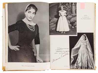 Lot 417 - Opera Interest.- Incl. Maria Callas