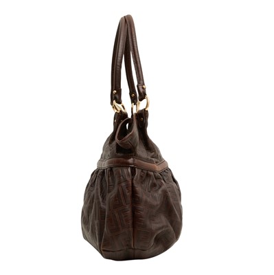 Lot 100 - Fendi Brown Zucca Chef Tote