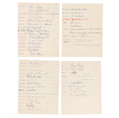 Lot 86 - Autograph Collection.- Incl. Fred Astaire