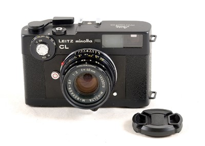 Lot 255 - Leitz Minolta CL Compact Camera & 40mm Lens.