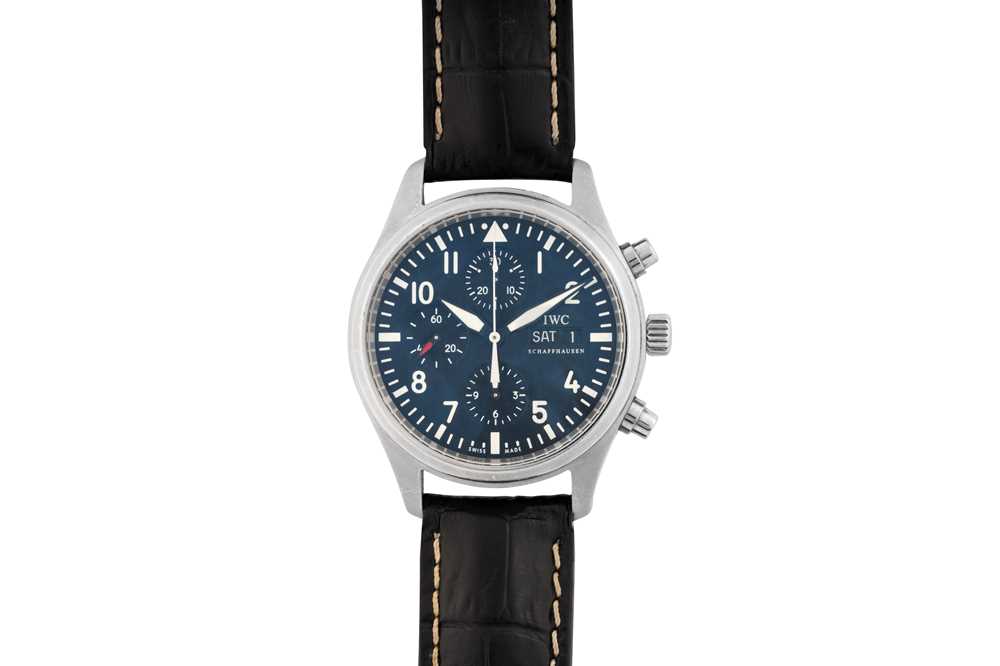 Lot 400 - Gent's IWC Pilot Chronograph Wristwatch
