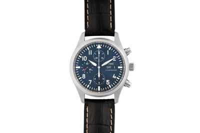 Lot 400 - Gent's IWC Pilot Chronograph Wristwatch