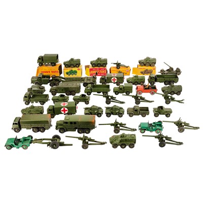Lot 363 - A substantial group of assorted Dinky military toys