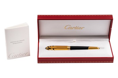Lot 508 - Cartier Panthere de Cartier fountain pen
