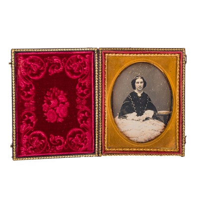 Lot 78 - AMERICAN PORTRAITURE INTEREST - c.1860s
