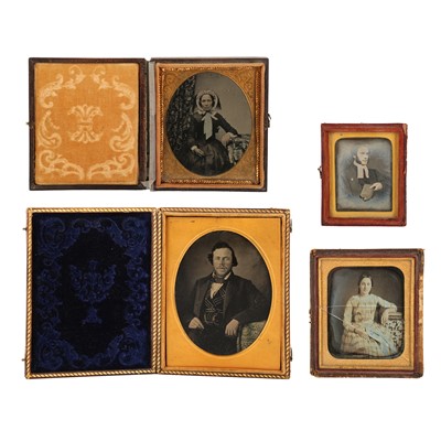Lot 1 - A Group of Cased Images, 1840s-1860s