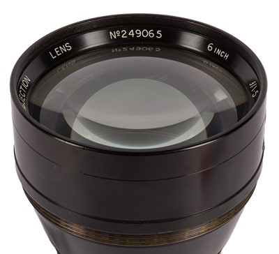 Lot 194 - A Taylor Hobson 6" f/1.5 Television Projection Lens