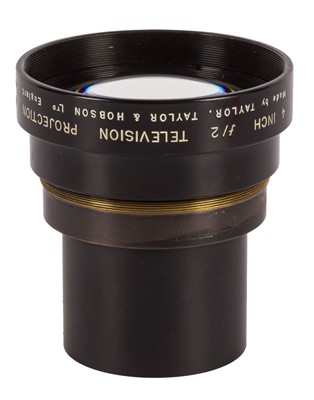 Lot 190 - A Taylor Hobson 4 Inch f/2 Television Projection Lens