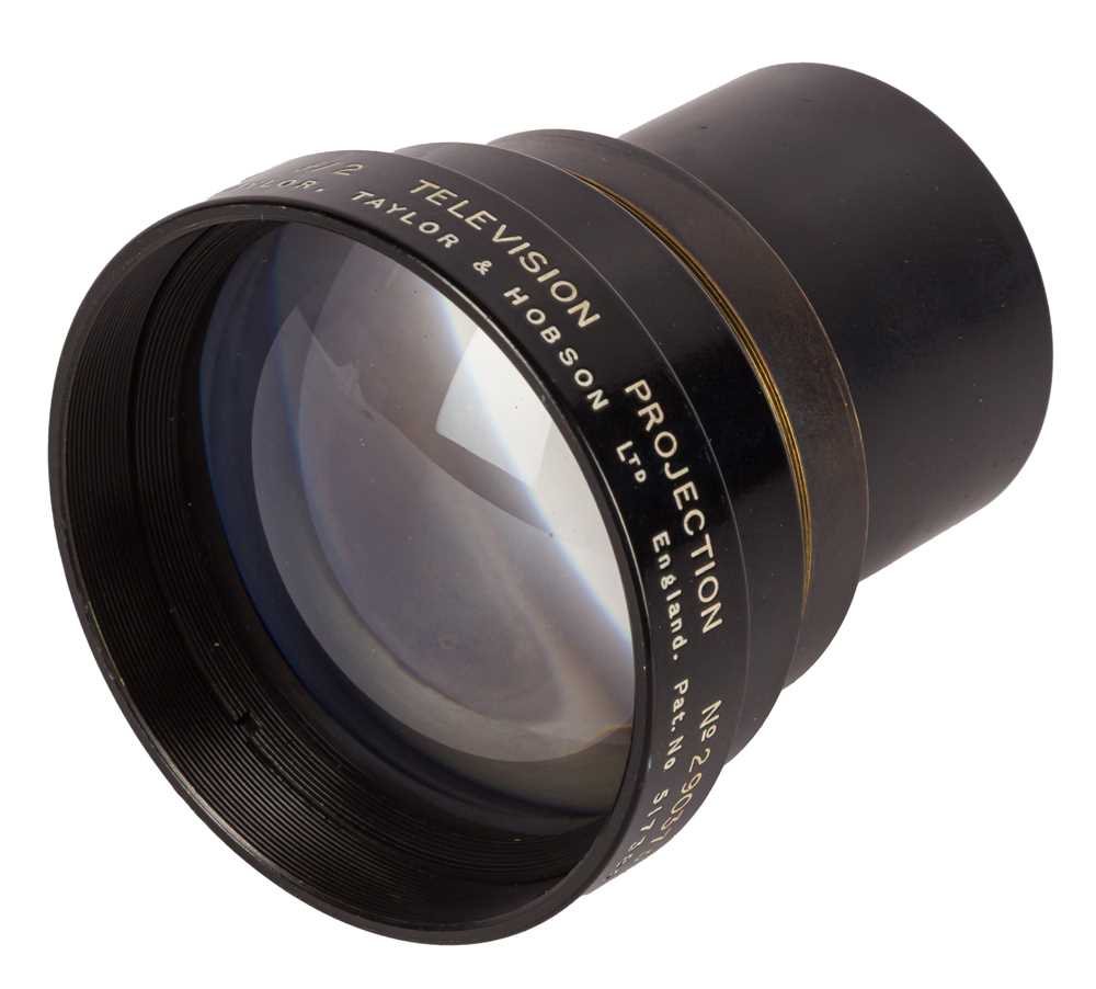Lot 190 - A Taylor Hobson 4 Inch f/2 Television Projection Lens