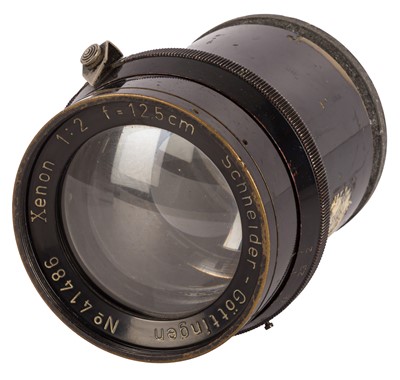 Lot 218 - A Schneider-Göttingen 12.5cm f/2 Xenon Lens