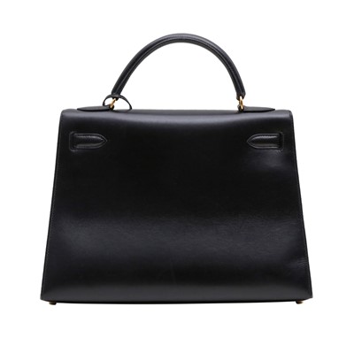 Lot 189 - Hermes Black Box Kelly Sellier 32