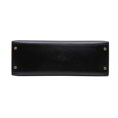 Lot 189 - Hermes Black Box Kelly Sellier 32