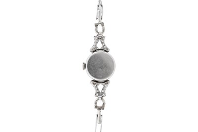 Lot 459 - Lady's Art Deco Platinum and Diamond Cocktail Watch