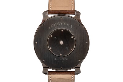 Lot 428 - Men's Kutchinsky 925 Silver and Diamond-set Wristwatch