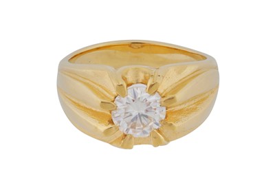 Lot 301 - A single-stone diamond ring, circa 2024