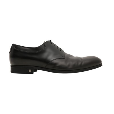Lot 635 - Louis Vuitton Men's Black Flex Derbies - Size UK 9