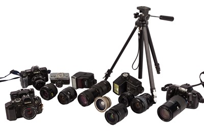 Lot 359 - Mixed 35mm Cameras and Lenses