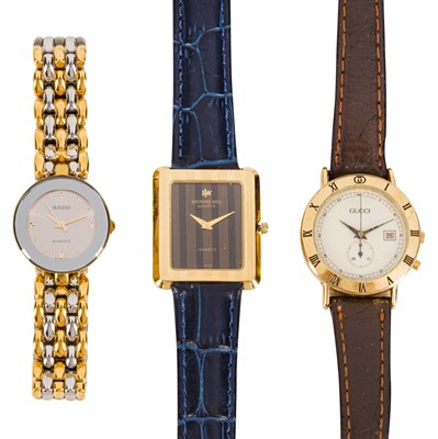 Lot 443 - Three Dress Watches