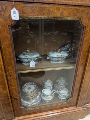 Lot 9 - A 19th century walnut credenza