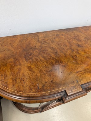 Lot 9 - A 19th century walnut credenza
