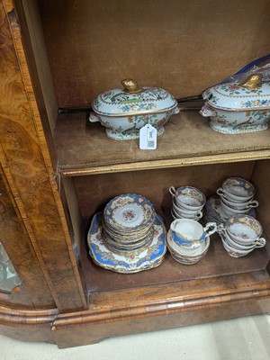 Lot 9 - A 19th century walnut credenza