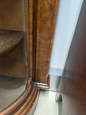 Lot 9 - A 19th century walnut credenza