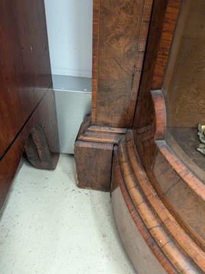 Lot 9 - A 19th century walnut credenza