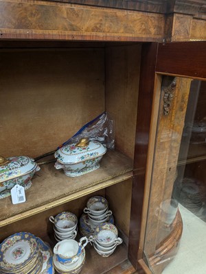 Lot 9 - A 19th century walnut credenza