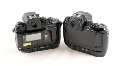 Lot 297 - A Pair of Nikon F4 Pro AF SLR Cameras.