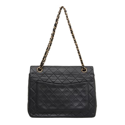 Lot 91 - Chanel Navy Medium Double Flap Bag