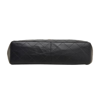 Lot 91 - Chanel Navy Medium Double Flap Bag