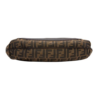 Lot 104 - Fendi Brown FF Zucca Hobo Bag