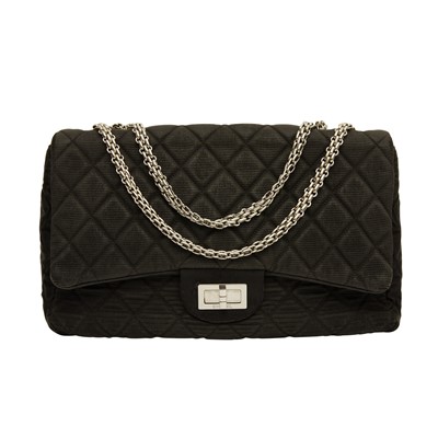 Lot 246 - Chanel Black 2.55 Reissue 226 Single Flap Bag