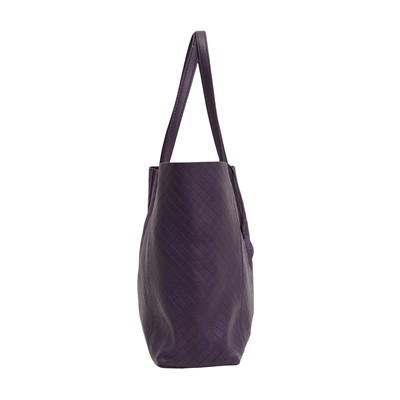 Lot 49 - Bottega Purple Intreccio Mirage Tote
