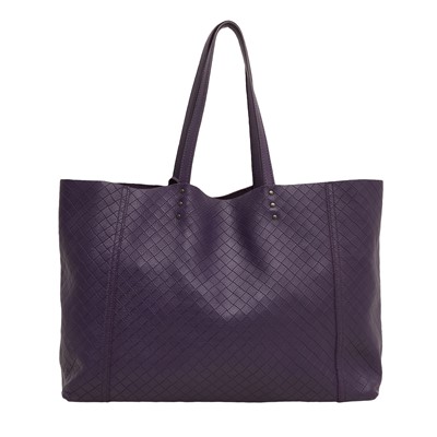 Lot 49 - Bottega Purple Intreccio Mirage Tote