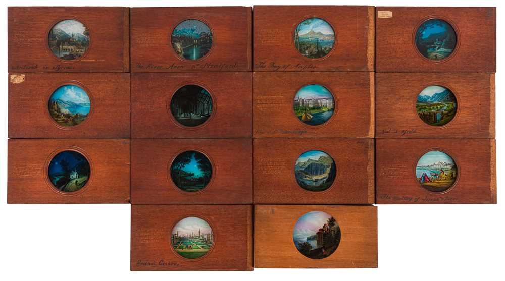 Lot 37 - A Selection of Finely Hand Coloured Magic Lantern Slides